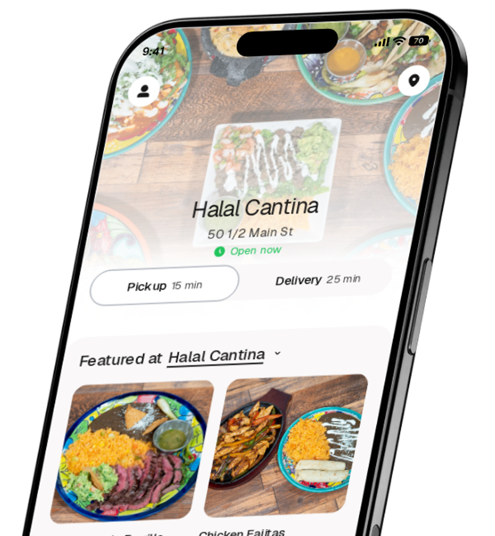 Halal Cantina app preview