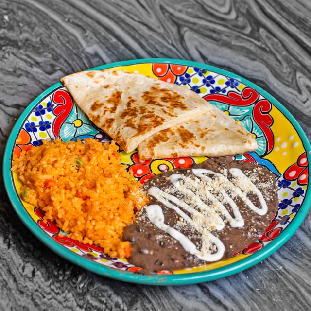 Kids Cheese Quesadilla.