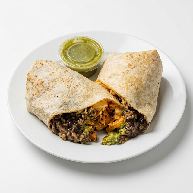 Chicken Burrito Clasico.